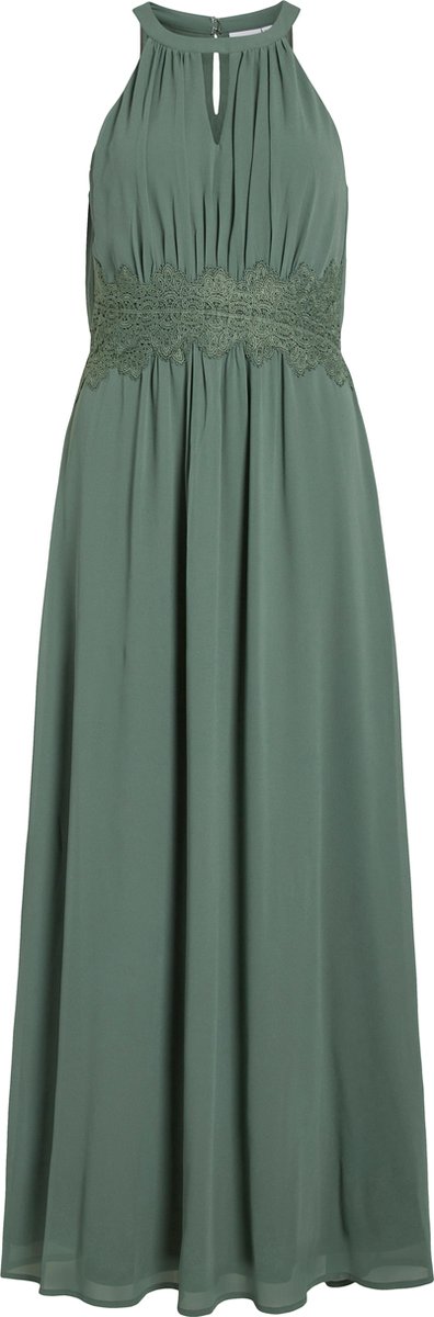 VILA - VIMILINA HALTERNECK MAXI DRESS - NOOS/DC - Dames - Maxi jurken