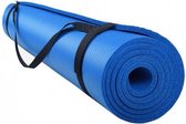 Fitnessmat / trainingsmat NBR Easy RS Sports l blauw l 180 x 60 x 1,0 cm