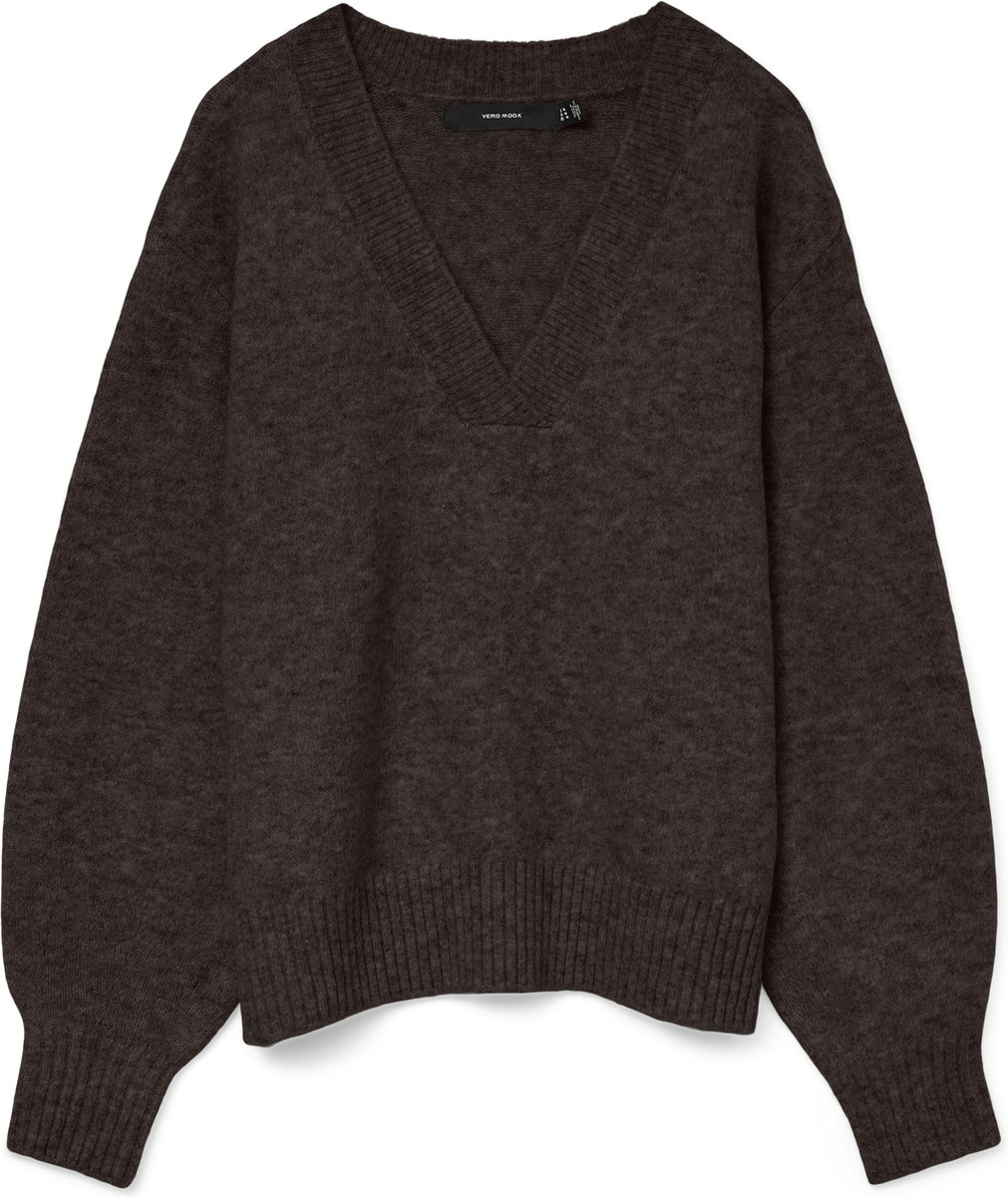 VERO MODA - VMBOOM LS V-NECK PULLOVER - Dames - Gebreide truien