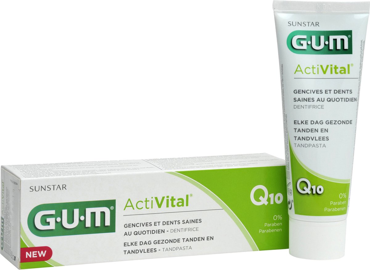 Goedkoopste GUM Activital tandpasta - 75ml