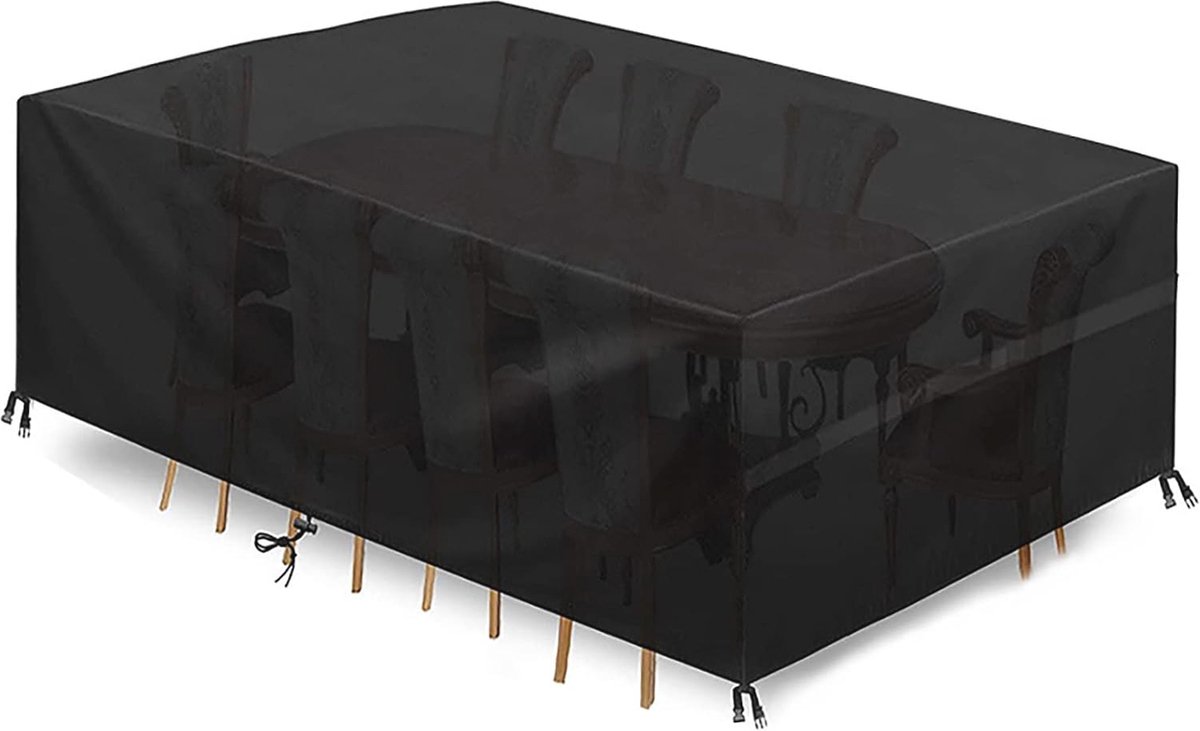 Winterbestendige en waterdichte tuinmeubelhoes voor tuintafels - 210 x 140 x 80 cm Winterbestendige en waterdichte tuinmeubelhoes voor tuintafels - 210 x 140 x 80 cm - Afbeelding 1
