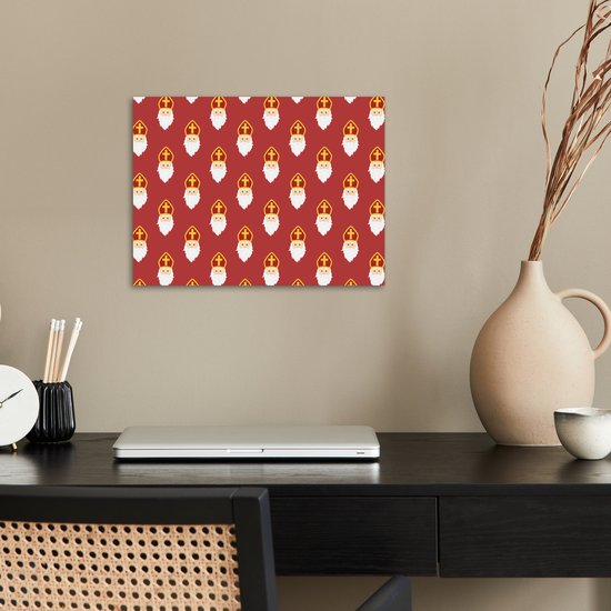 Affiche Sinterklaas decoration - Saint - Enfants - 40x30 cm