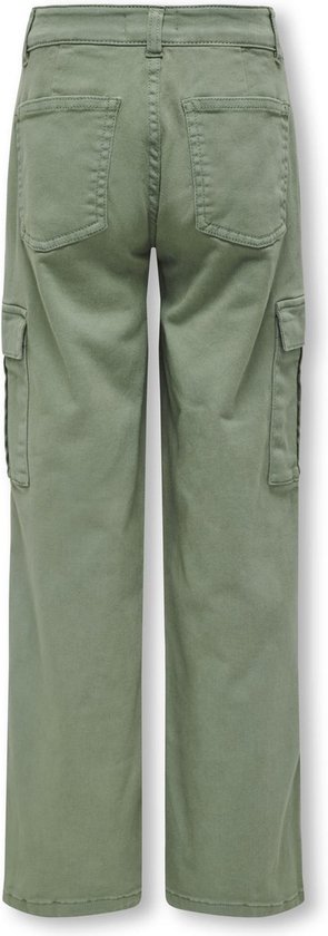 Cargo Taglio Dritto Pantaloni Cargo Bambine ONLY - Taglio Dritto In Cotone Elastan Abbigliamento Ragazze Cargo - 2