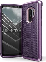 X-Doria Defense Lux cover - paars ballistic nylon - voor Samsung Galaxy S9+