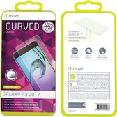 Muvit screen protector curved Tempered Glass voor Samsung A3 2017