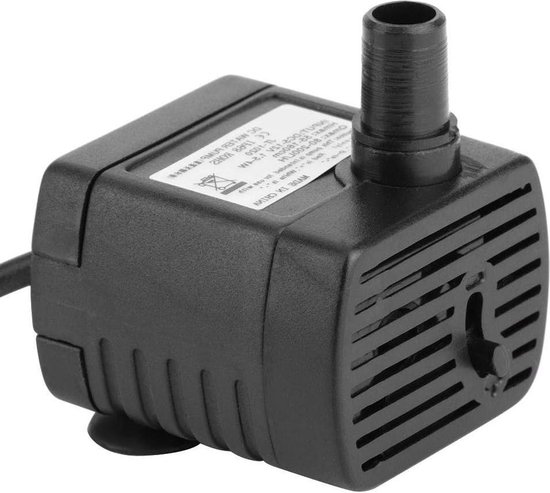 Mini-waterpomp, mini-dompelpomp op zonne-energie, DC12V, mini-dompelpomp op zonne-energie, voor huisdierfontein, aquarium, vijver, hydrocultuur
