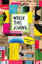 Omslag Wreck this journal, nu in kleur!
