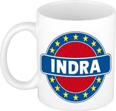 Indra naam koffie mok / beker 300 ml  - namen mokken