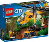 LEGO City L'hélicoptère cargo de la jungle - 60158