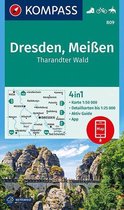 Dresden, Meißen, Tharandter Wald 1:50 000