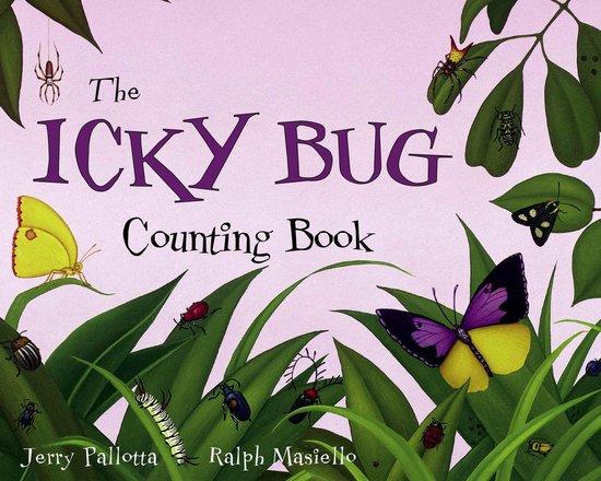Jerry Pallotta's Counting Books - The Icky Bug Counting Book - cover