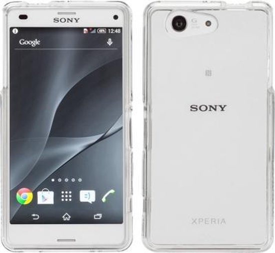 Vermaken Detecteerbaar onpeilbaar Sony Xperia Z3 Compact Ultra thin 0.3mm Gel silicone transparant Case hoesje  | bol.com
