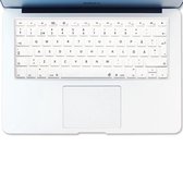 Xssive Toetsenbord cover voor MacBook 13/15/17/Air/Pro/Retina voor modellen t/m 2015 - wit - NL indeling