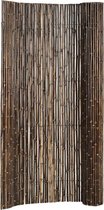 Bamboe schutting op rol (black) | hoogte: 100 cm