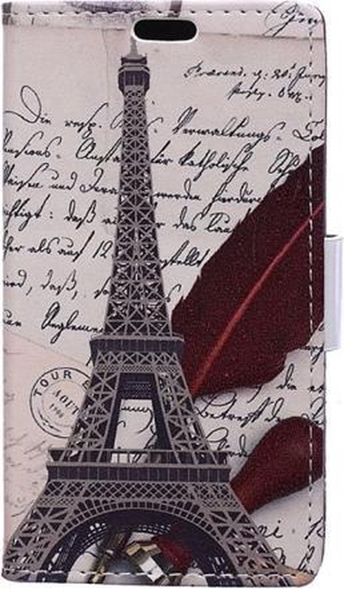 Parijs veer agenda wallet case hoesje Samsung Galaxy J5 (2017)
