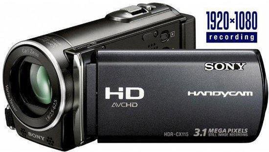 Sony Handycam HDR-CX115E - Zwart | bol