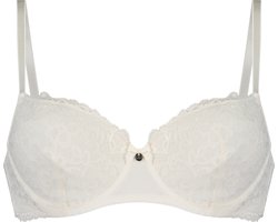 Hunkemöller Marine voorgevormde Dames bh wit - Maat B100