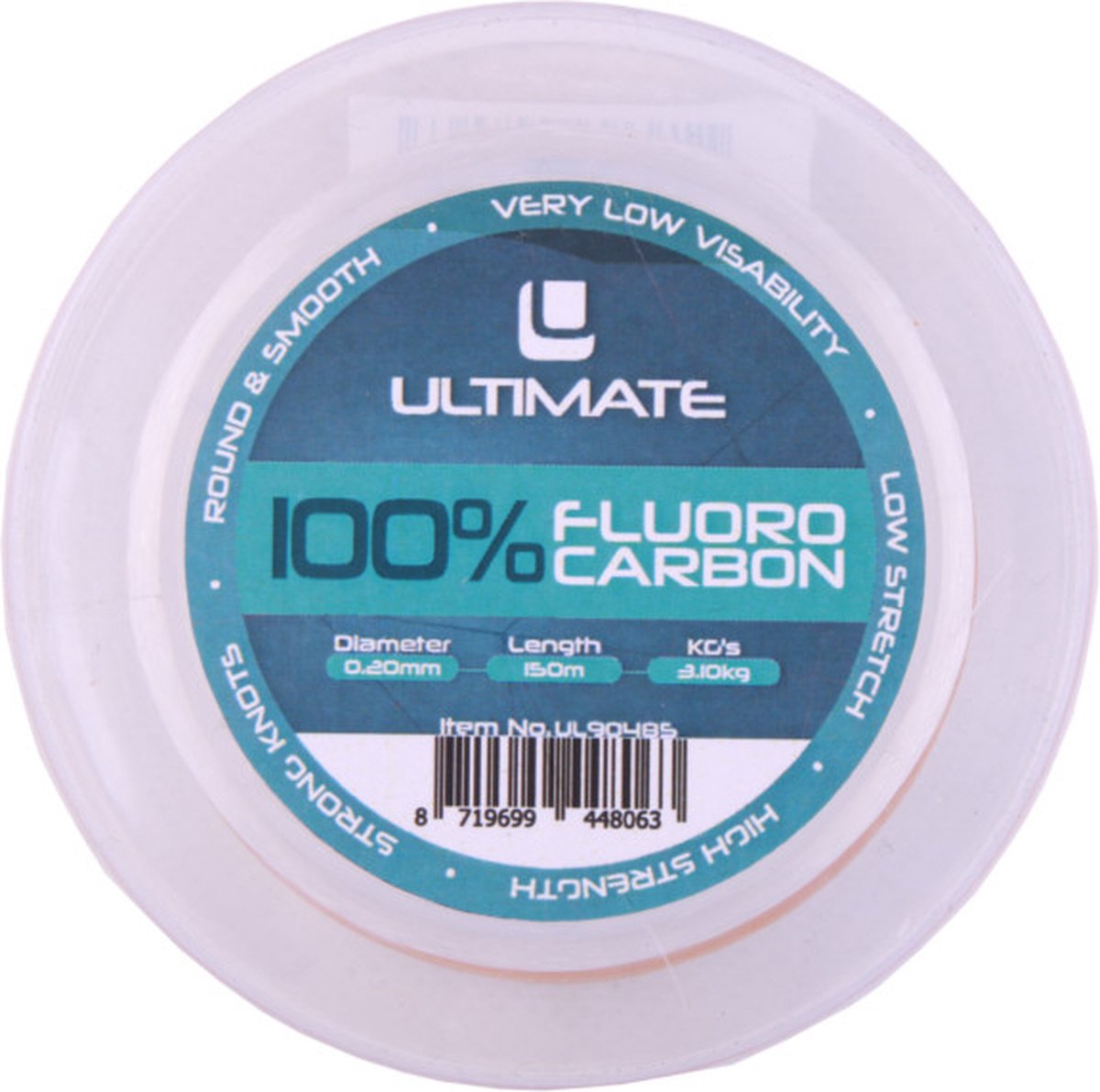 Ultimate 100% fluoro carbon 0,28mm 4,9kg 150m | Fluorocarbon
