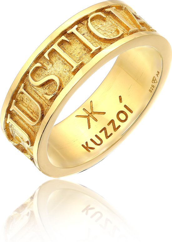 Kuzzoi Zilveren herenarmband van massief 925 sterling zilver - 335112