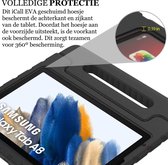 Hoes geschikt voor Samsung Galaxy Tab A8 2021 / 2022 - Kinder Back Cover Kids Case Hoesje Zwart