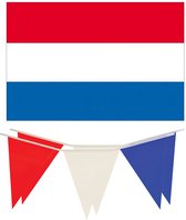 Henbrandt - Nederlandse vlaggen versiering set 3-delig - Holland