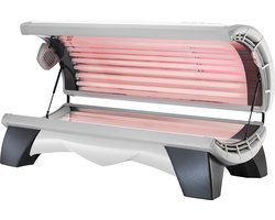 Hapro Zonnebank Collagen Sun 26/5 - Uv én Collageen - 2 jaar garantie - Pearl white