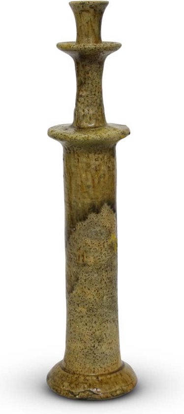 Bougeoir Tamegroute Moutarde Ø 11 x 45cm