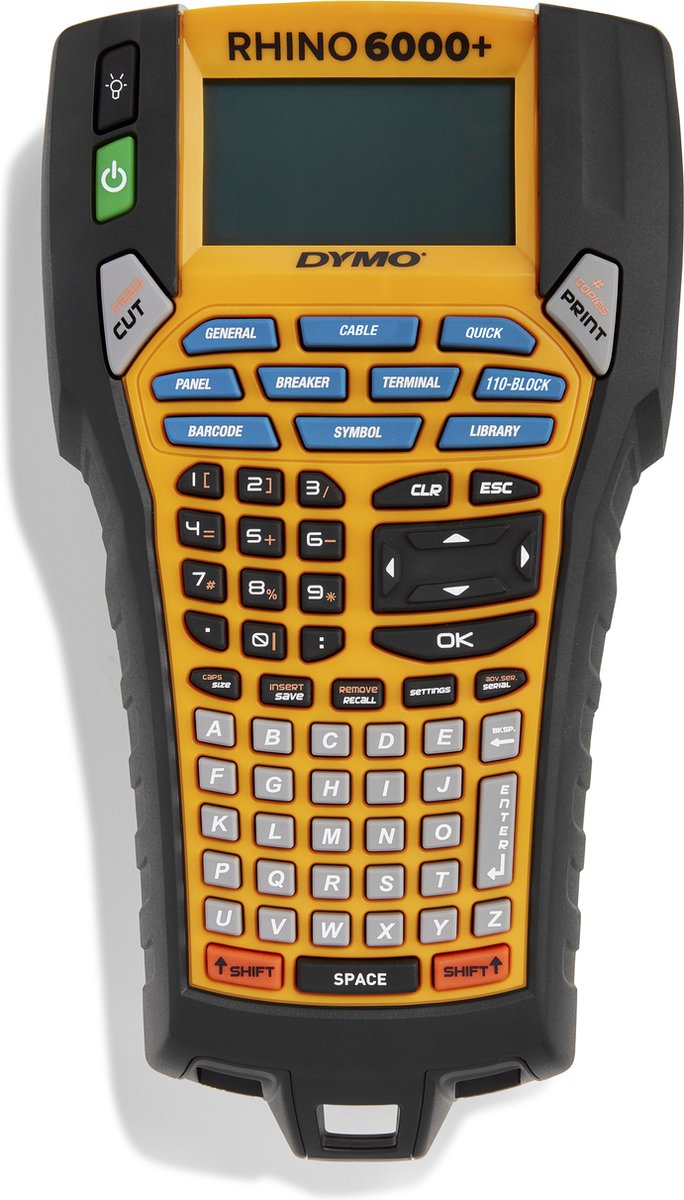 DYMO Rhino 6000+ Industriële labelmaker in harde kofferset | Labelprinter boordevol functies met PC-aansluiting thumbnail 6