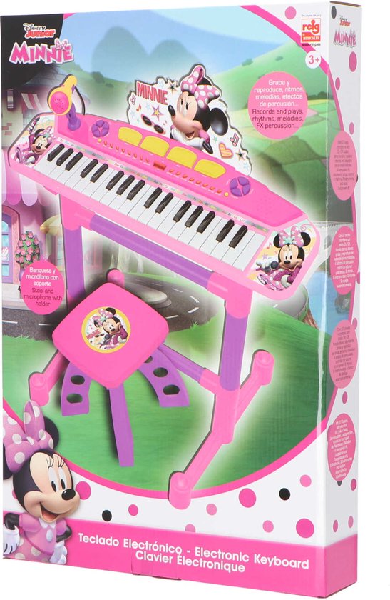 Clavier électronique Minnie Mouse avec siège | bol.com