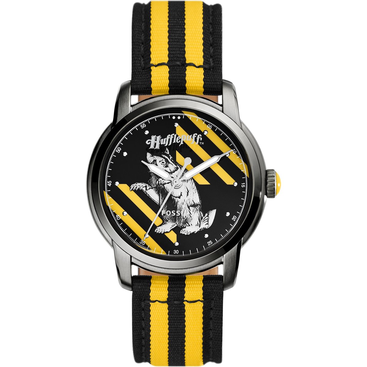 Fossil Unisex Horloge Analoog Quarz One Size Hufflepuff 32022898