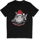 T Shirt Heren - Kerst - Korte Mouw - Zwart - Maat XL