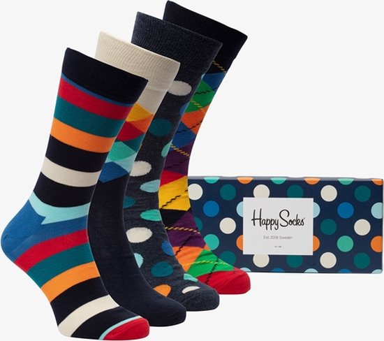 Happy Socks sokken – Hamburger Gift Box – Unisex – Maat: 36-40