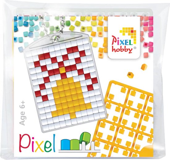 Pixelhobby Sleutelhangers - 5 st + 1 Pincet + gratis Kerst Sleutelhanger |  bol.com