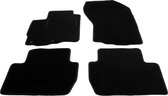 Tapis de voiture sur mesure - tissu noir - adaptés pour Mitsubishi Outlander 06-12 et Citroen C-Crosser 07-12