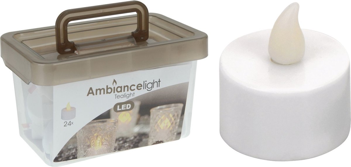 Set Theelichtjes LED - MEGA XXL SET met 576 Stuks - INCLUSIEF Batterijen
