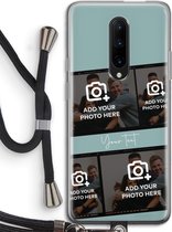 Gepersonaliseerd - Case Company® - Hoesje met koord geschikt voor OnePlus 7 Pro hoesje met Koord - Filmrol N°2 - Telefoonhoesje met Zwart Koord - Bescherming aan alle Kanten en Over de Schermrand