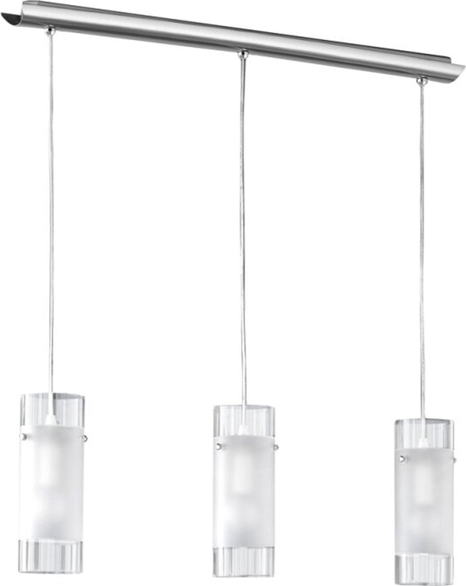 Deco Hanglamp eetkamer incl. 3 led lampen Dimbaar zonder dimmer