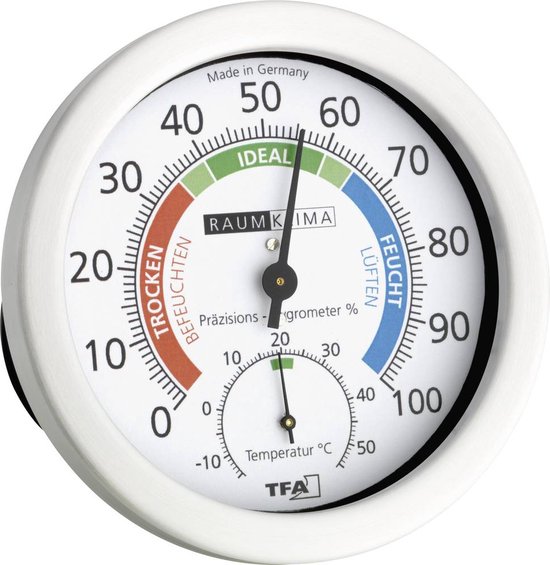 Foto: Thermo en hygrometer 45 2028 120 mm