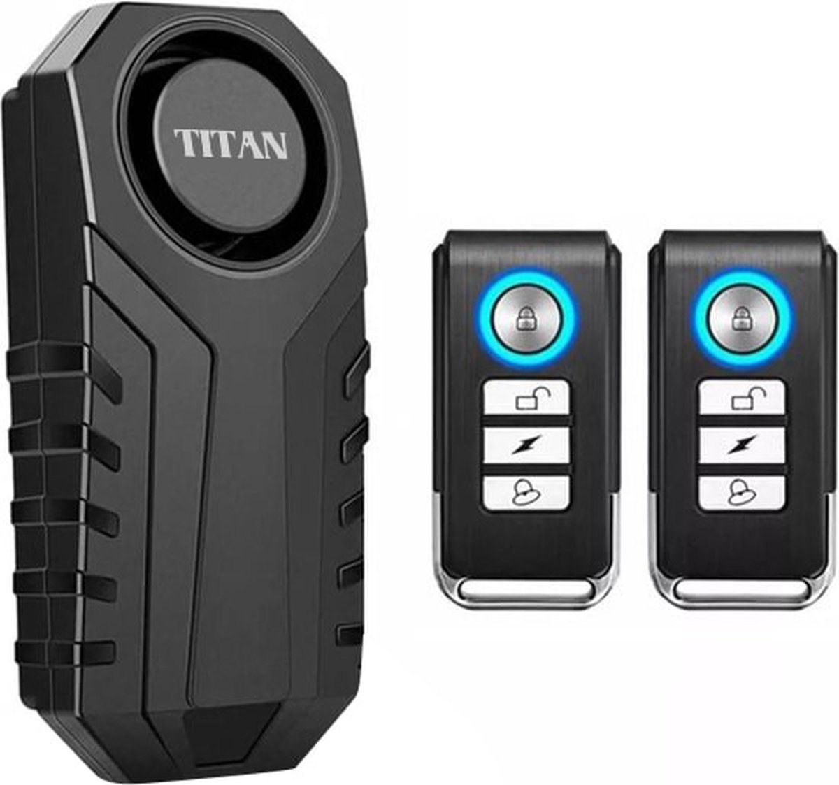 Titan Fietsalarm (3 Set) - Anti-diefstal - Fietsalarm - Fietsslot Met Alarm