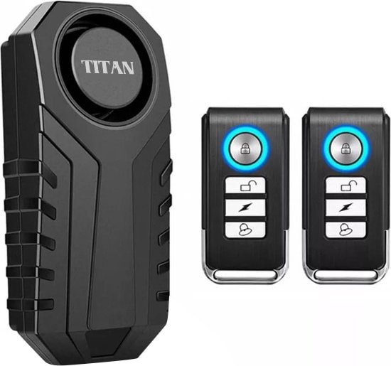 Titan Fietsalarm (3 Set) - Anti-diefstal - Fietsalarm - Fietsslot Met Alarm  | bol.com