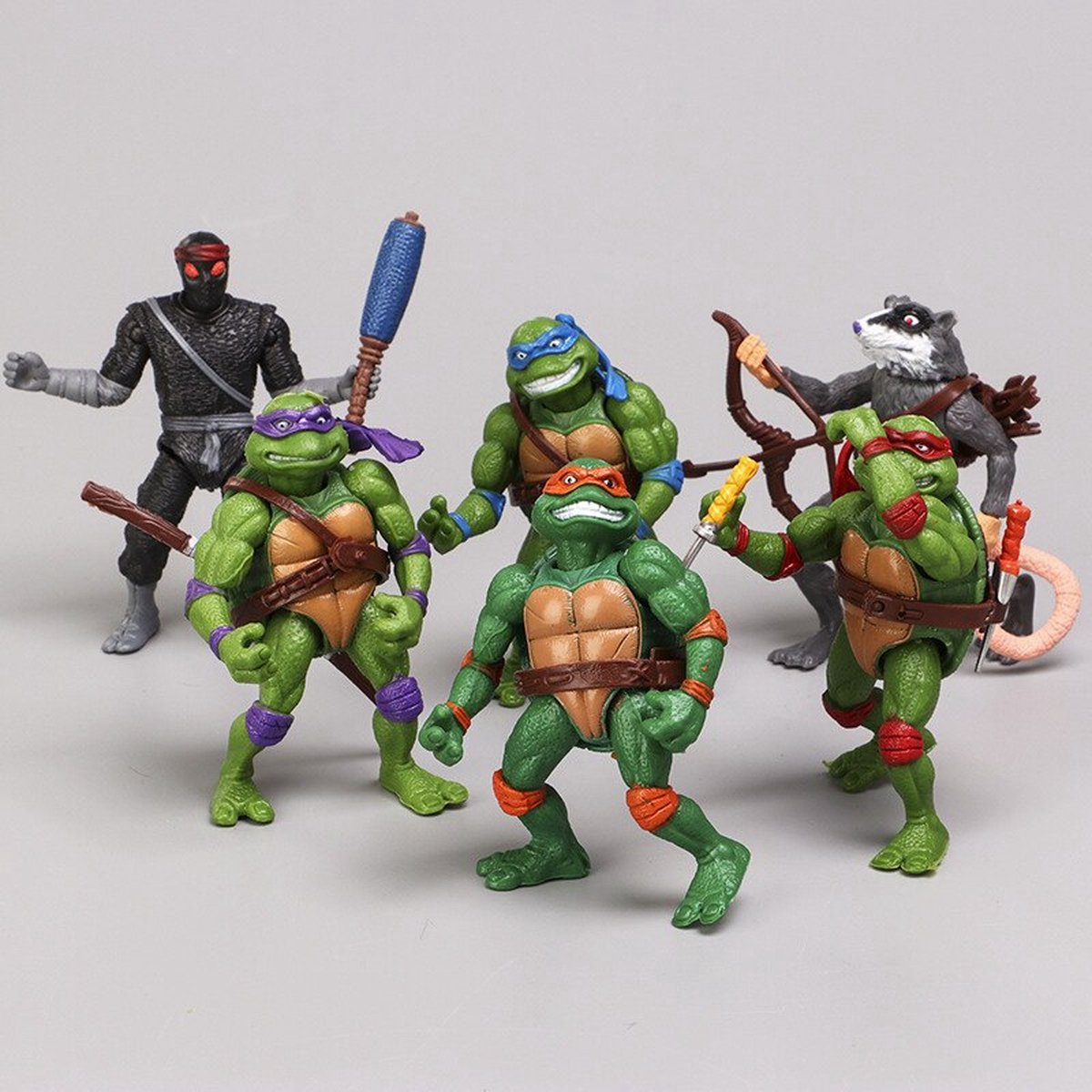 Voorbijgaand Veel gevaarlijke situaties Knop Ninja Turtles Speelgoed -Ninja Actiefiguur - Speelgoed - Figuren Set -  Kadoset - Leuke... | bol.com