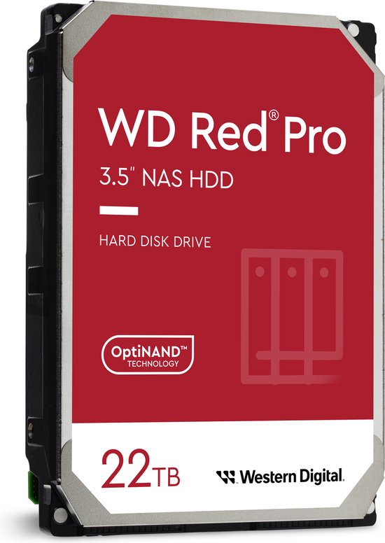 Western Digital Red Pro - Disque dur NAS - Disque Drive - 22 To | bol.com