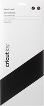 Cricut Joy Smart Label - beschrijfbaar vinyl - verwijderbaar - zwart - 14x33cm - 4 vellen