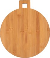 Altom Design Ronde Bamboe Snijplank / Serveer plank Rond 35,5x30x1,2 cm
