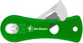 Den Braven Zwaluw tuitensnijder em kitkoker opener - Groen (211860)