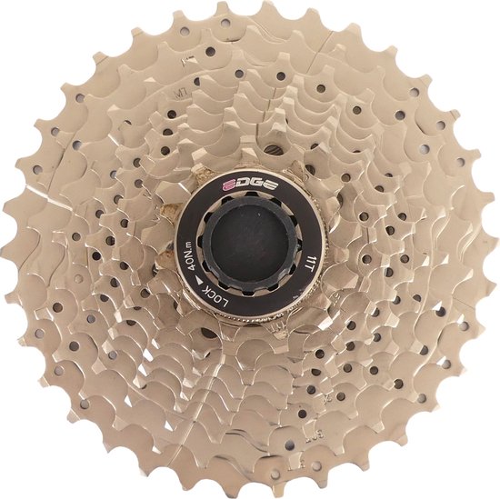 Cassette 10 speed Edge CSM6010 11-34T - zilver van Edge — afbeelding 4