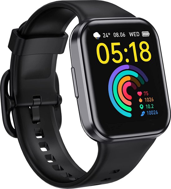 Smartwatch voor Heren 2022 Fitnesstracker voor Heren 1,69 inch
