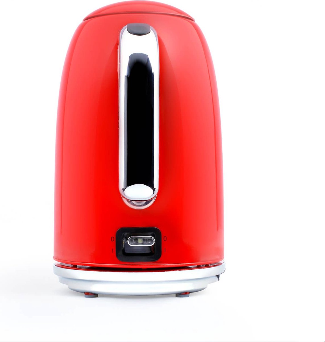 Livoo DOD180R Electric Kettle Stainless Steel 1.7 L Retro 2200 W Fast Heating Rotating Base 360 °C Removable Anti-Limescale Filter