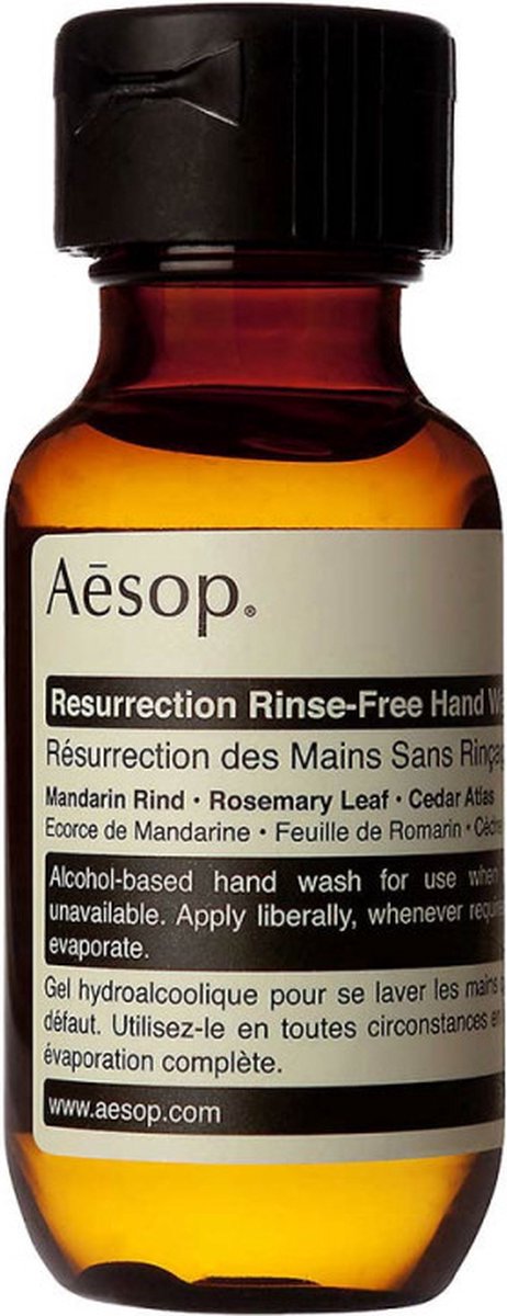 aesop resurrection rinse-free hand wash 50ml