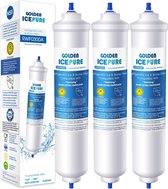 Icepure RWF0300A Koelkast Waterfilter Vervangingspatroon Samsung - EF9603 - WSF100 - DA29-10105J - LG  BL9808 - 3890JC2990A - 5231ja2010B - General Electric (GXRTQR) - Wpro Usc100 - 3 stuks